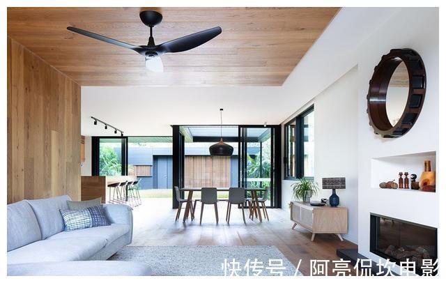 前门|两层别墅设计，进门就被玄关迷住了，栅栏隔断美观又实用