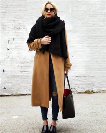冬季围巾怎么搭配才保暖又时髦？记住这4个小技巧就足够了