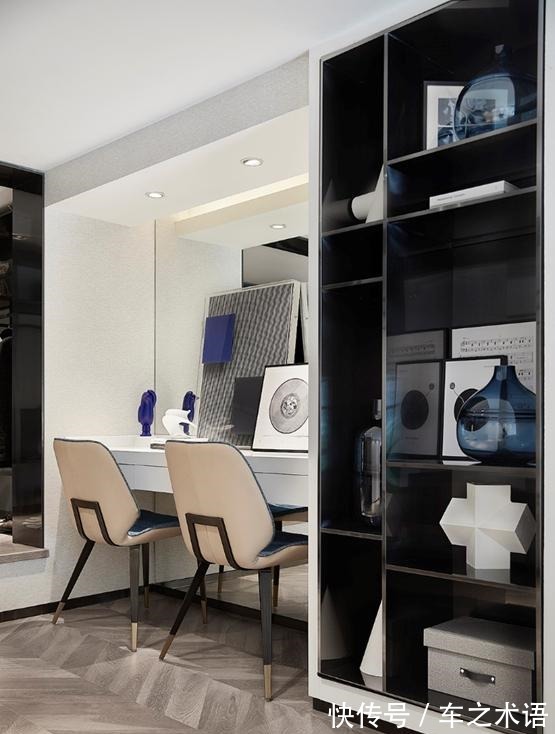 背景墙|150㎡轻奢风,轻奢于色,高雅于调,素雅精致的艺术内核!