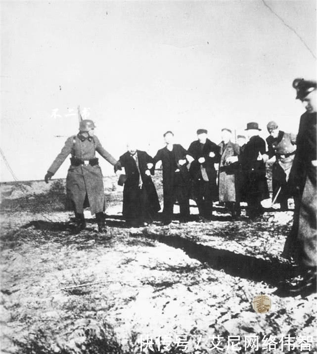 二战|老照片:二战纳粹德军杀戮犹太裔人的镜头 越过时光依旧满眼悲伤