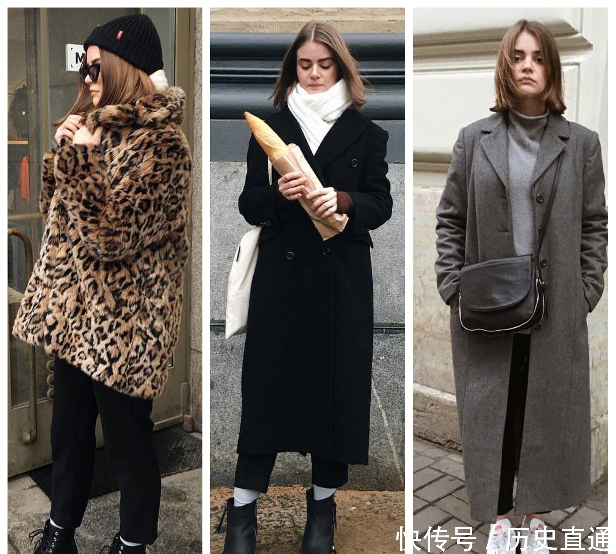 大衣|51套大衣搭配合集,各种颜色的大衣基本都集齐了