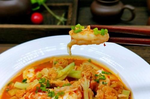 花菜|虾仁跟番茄简直就是绝配,酸酸甜甜的,下饭好吃