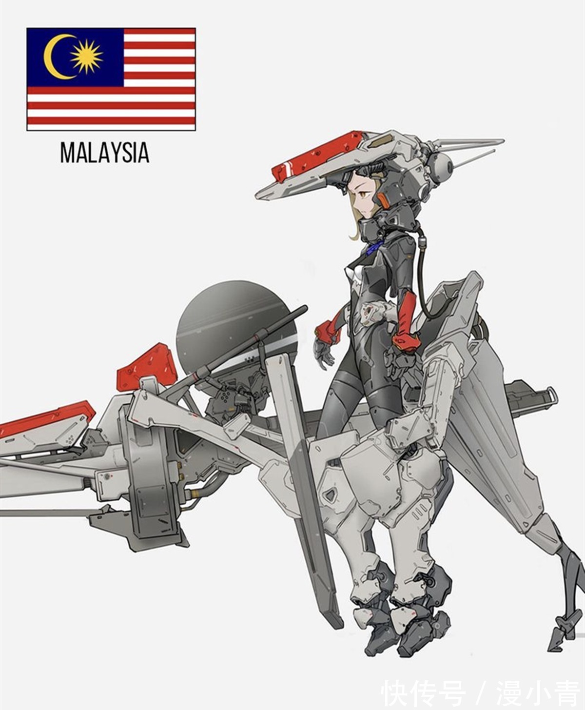 国旗|当机娘被设计成国旗的模样,有的现代感十足,有的还停留在近代