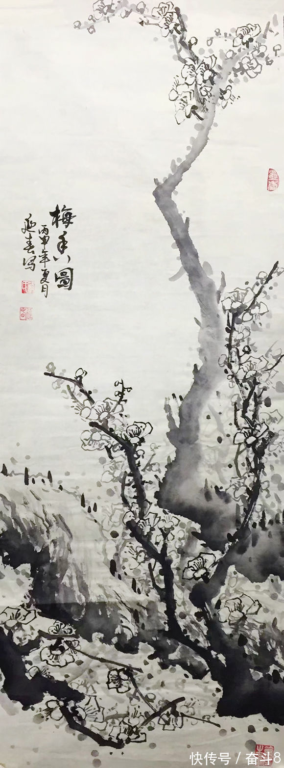 岳祥!画家范延春 笔墨意境 巍峨雄峻