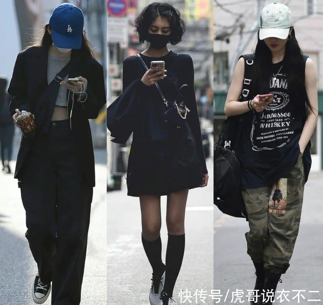 单品|论“黑色系”搭配，就服韩国时髦精，出街装高级个性不失街头感