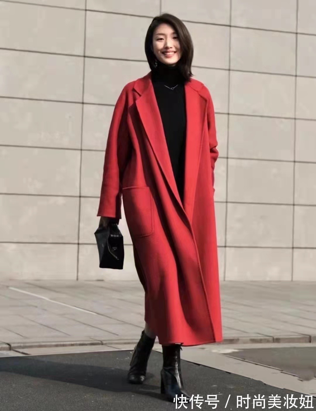 养眼 新年就是要“红红火火”,看这些气质穿搭太养眼,照穿美炸了