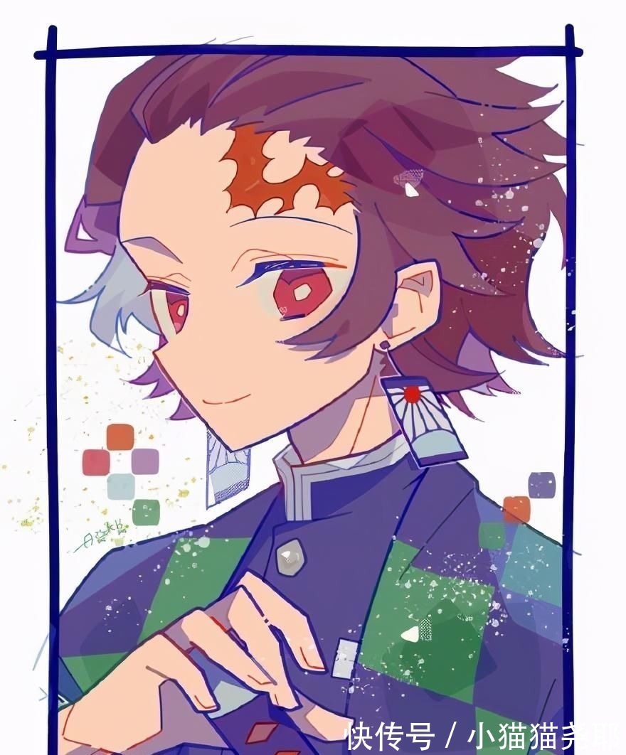 炭治郎|鬼灭之刃:Q萌头像,师兄与蝴蝶的情头很甜蜜,可惜其中有个叛徒