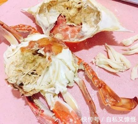 美味|家常菜, 葱油梭子蟹做法, 美味营养