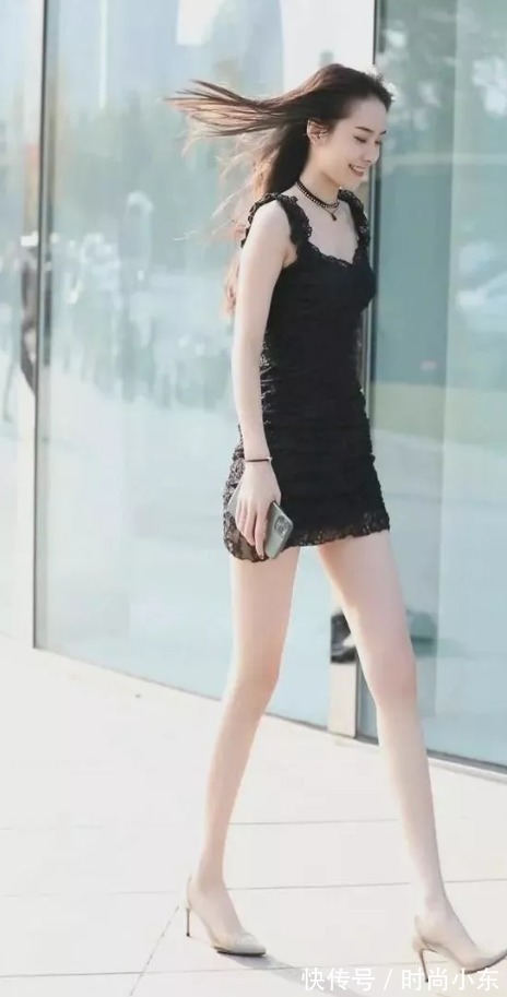 薄纱裙 高跟薄纱裙美女小姐姐,自信洒脱清新时尚
