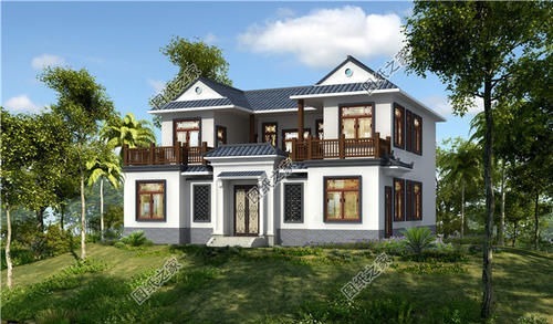 x2|120平米左右农村小四合院设计，韵味十足，领略中式建筑的美