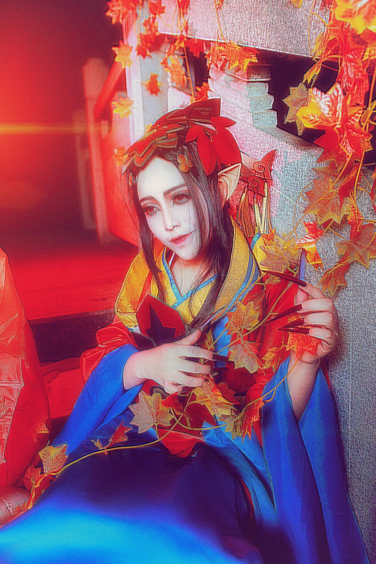 TYA|TYA事务所阴阳师鬼女红叶觉醒cosplay