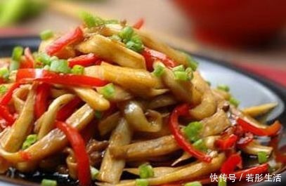 年糕|美食推荐干煸椒盐排骨,家常炖鱼,桂花红薯年糕甜汤,蚝油蘑菇