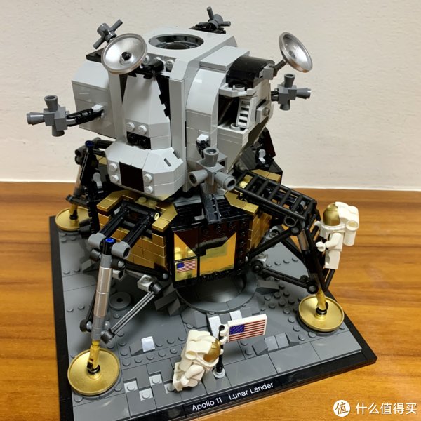 月球|LEGO/乐高 NASA 阿波罗11号月球着陆器：这是我个人的一小步，却是人类迈出的一大步