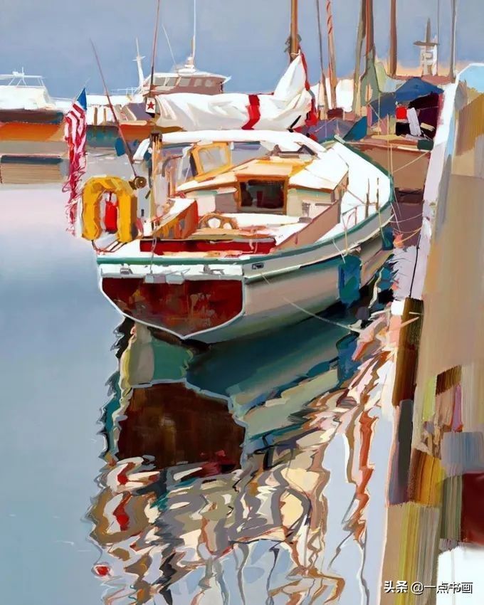 科特&他的绘画是光与色的交响乐,充满着前卫和时尚