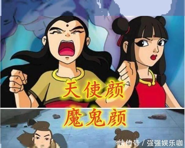 东方神娃|5个童年女神的变化：天使颜VS魔鬼颜，只有猪猪侠的她变好看