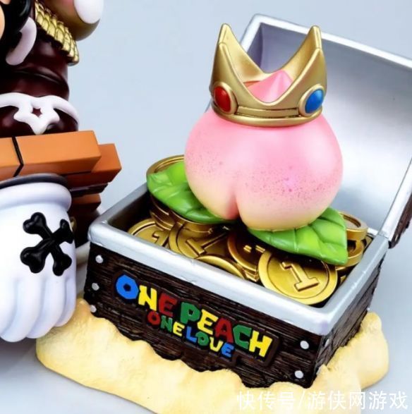 f超级马里奥×海贼王联动手办 水管工化身传奇海盗