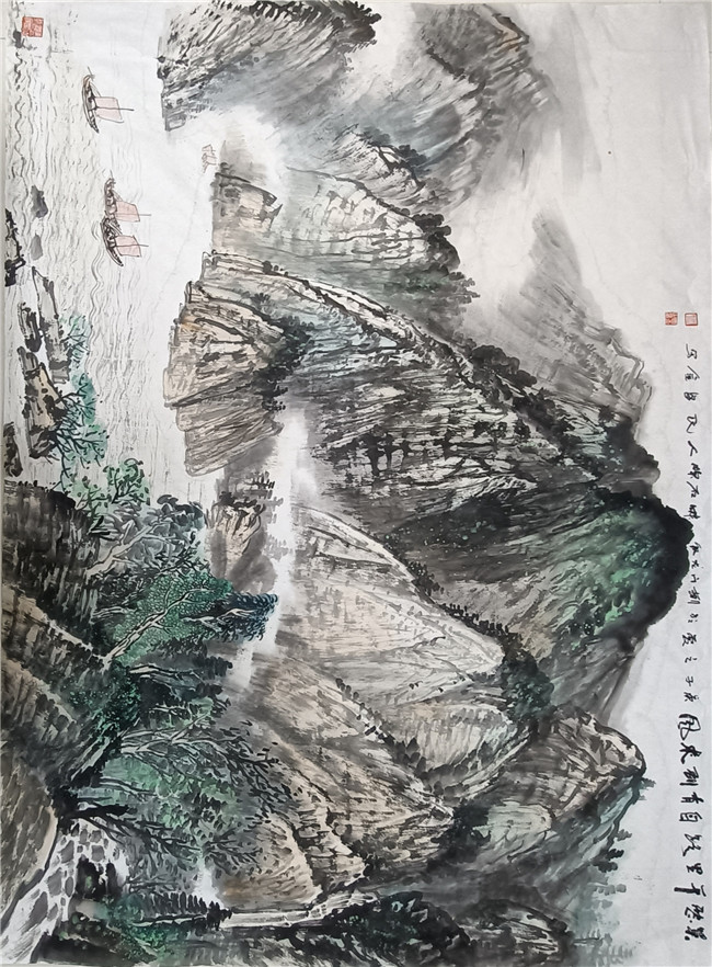 军事博物馆！艺术鉴赏网：画家严兄昌金的浩然笔墨谈（赏析）