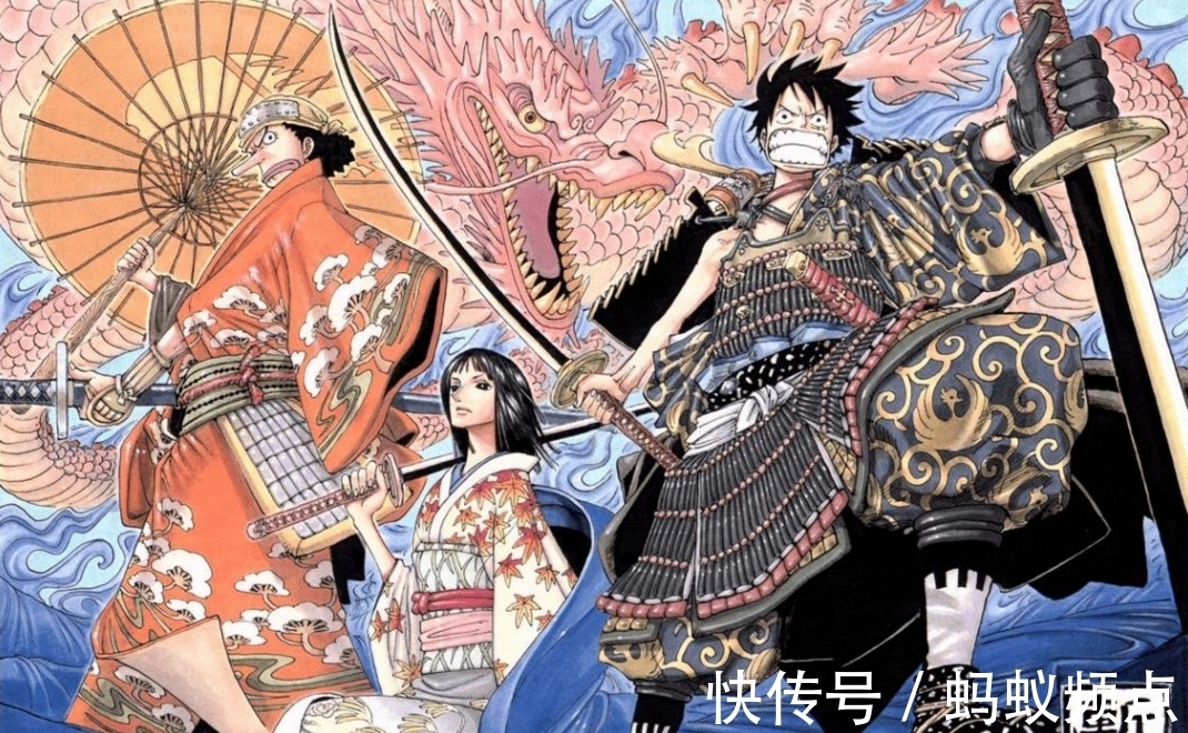 漫画|《海贼王》1023话桃之助小龙变巨龙,而这情节尾田足足策划了16年