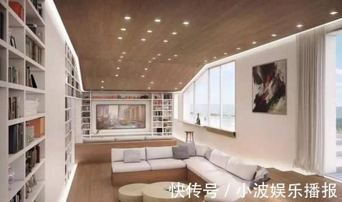 沙发|老公坚持把客厅“下沉”45cm,完工太惊喜,沙发都不用买了