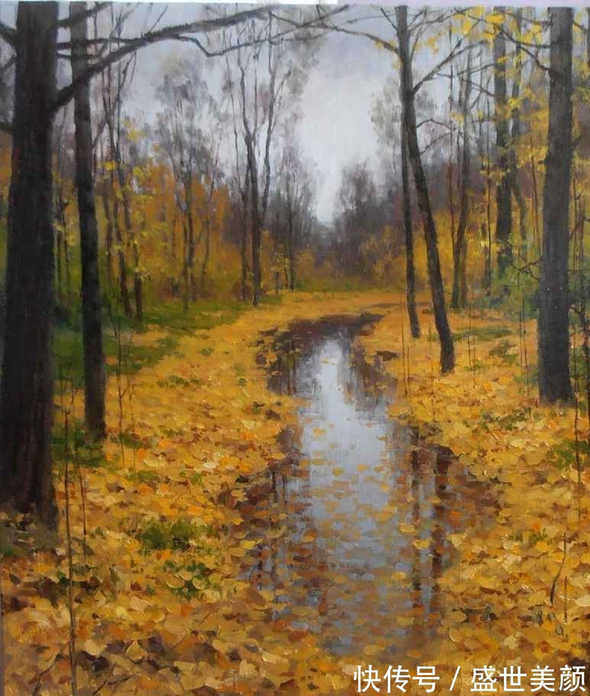 大师$瑰丽的色彩和跳动的光线——俄罗斯大师博日科夫绝美的风景画作