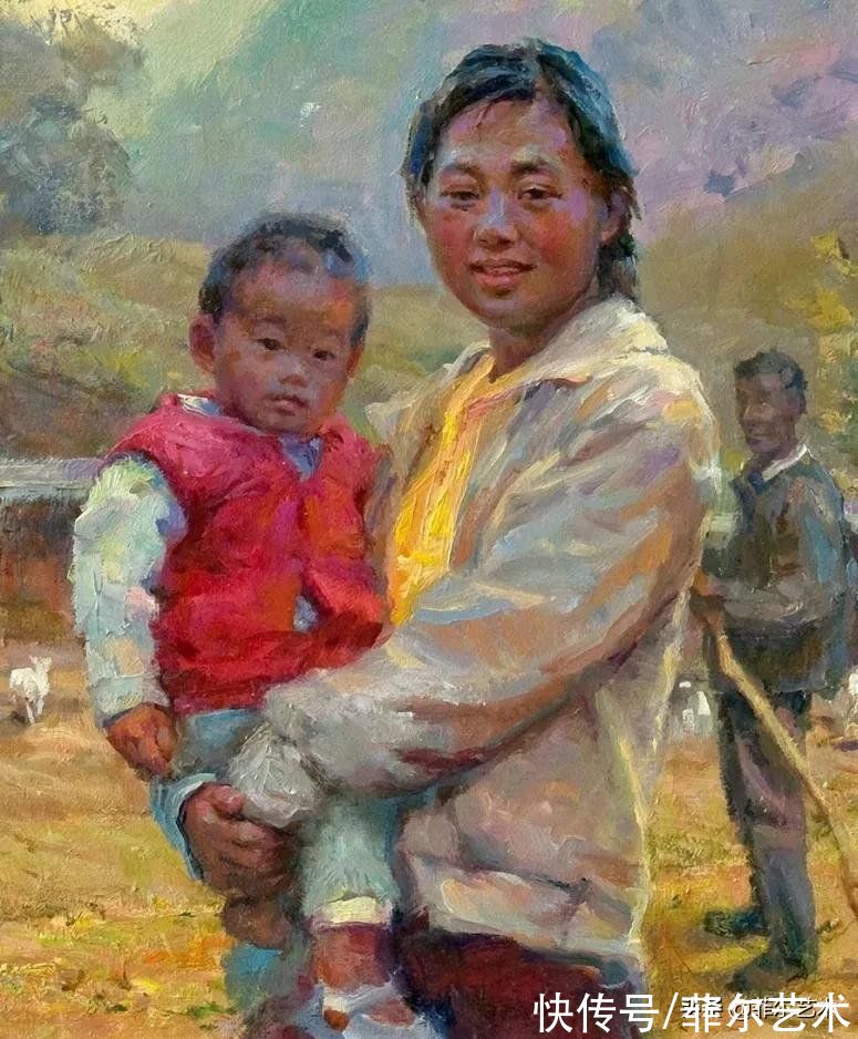 兰迪@她是一位富有表现力的现实主义画家，笔触和色彩让人喜欢不已