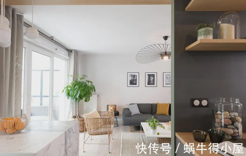 玄关柜|65㎡新家,装修界的天花板!光是玄关柜,都划分出三个功能区