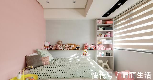 卫生间|坚持简装不乱买，96㎡清爽明亮客厅打一排地柜，看完忍不住夸赞