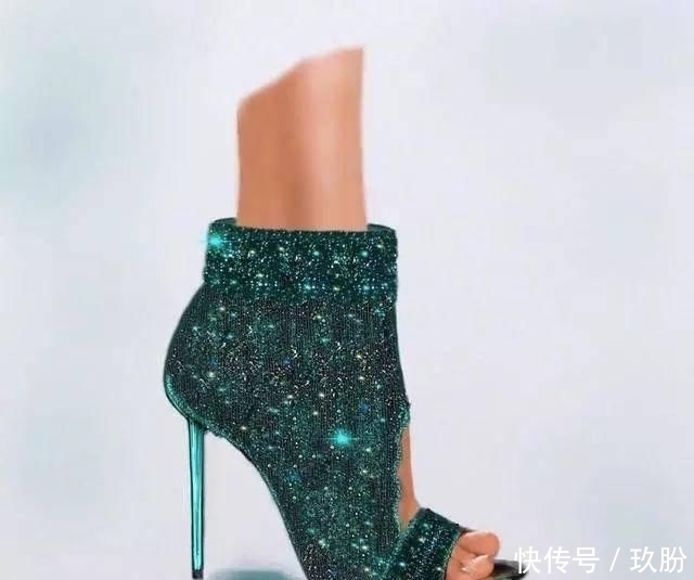 灵感|以服装为设计灵感设计出来的高跟鞋（50例高跟鞋效果图）！