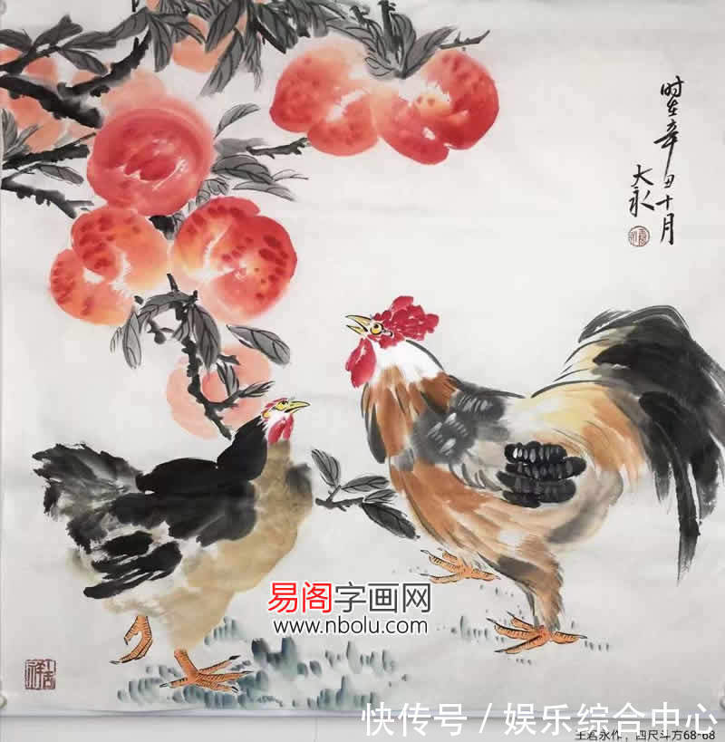 花鸟画@王君永花鸟画:秀逸清醇,优雅自然