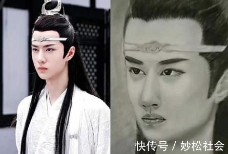 素描@美术学渣笔下的“明星素描”,画面一言难尽,学霸看后捧腹大笑