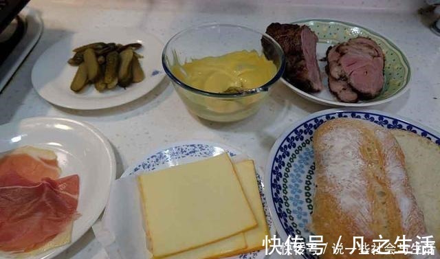 咸肉|吃三明治,最喜欢古巴的这做法,天天吃不够,一个下肚,又香又饱