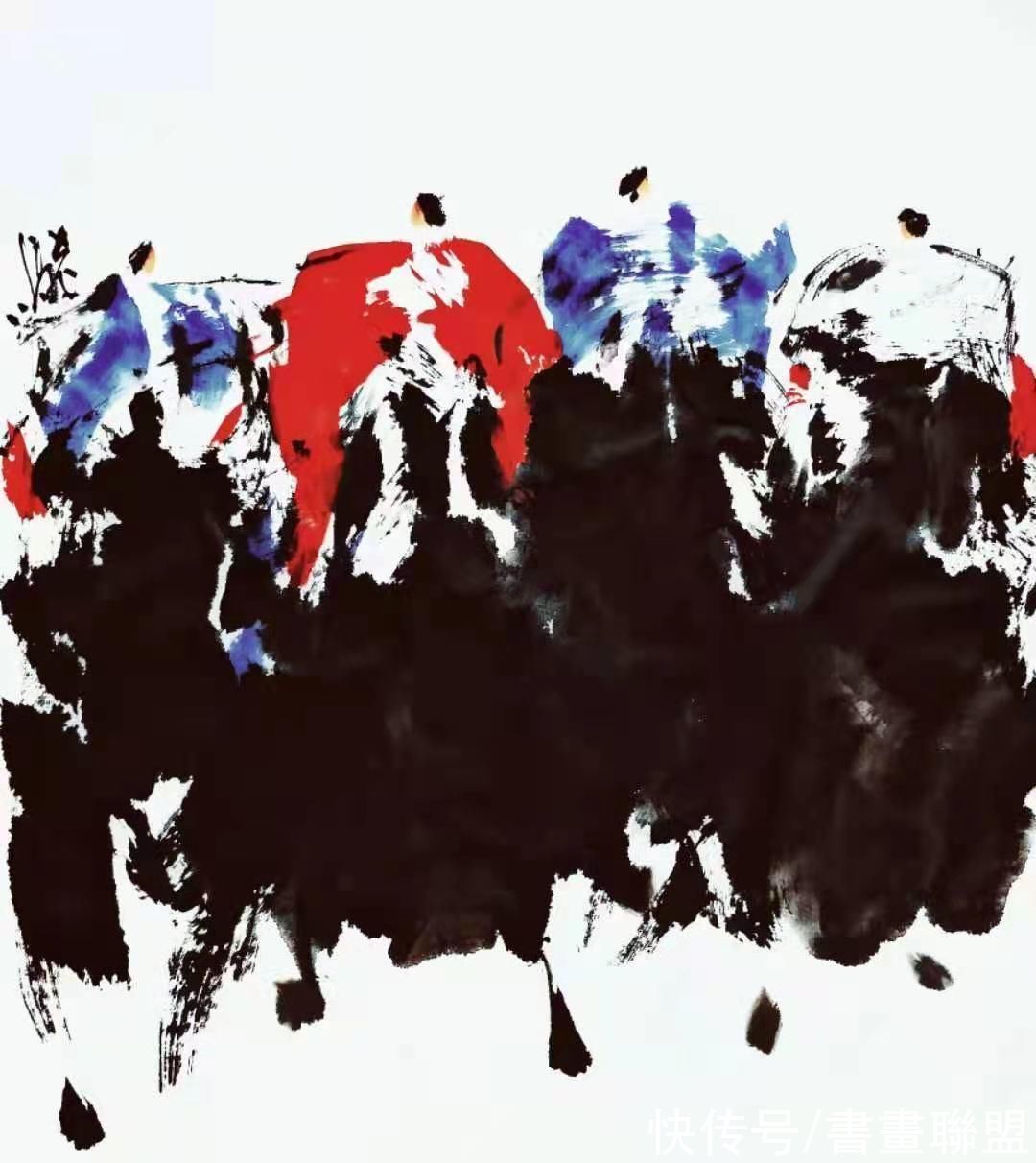 险峰@唯言险峰画马好 踏遍关东尽带风——马险峰画马作品探究