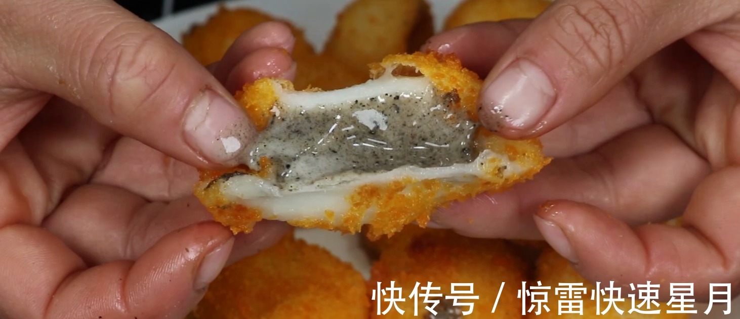 香甜可口|汤圆插上牙签,瞬间变美食,外面都买不到,第一次见这种做法!