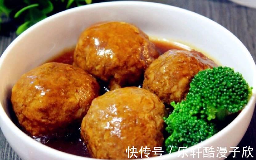 新花样|四喜丸子，吃出新花样！一道平凡的家常菜，味道却不平凡！