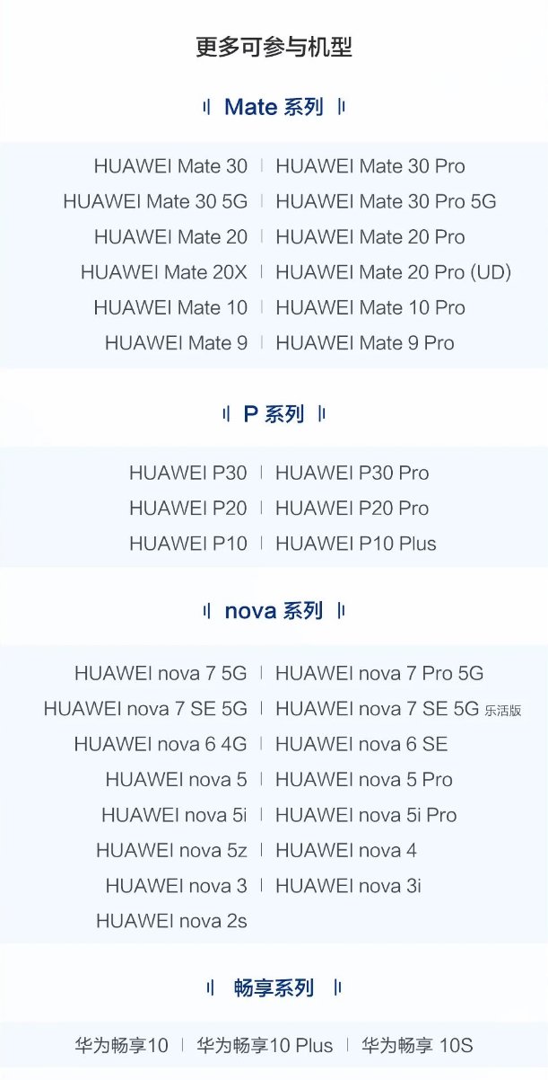 手机|华为手机存储升级服务添加新机型支持：P40 / P40 5G / P40 Pro