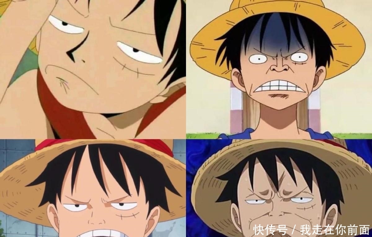 极限|草帽团经典表情进化史:路飞嫌弃脸出圈,娜美生气脸挑战张嘴极限