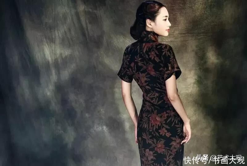 旗袍!油画中的旗袍女子风情万种艺术大观美术专题作品欣赏