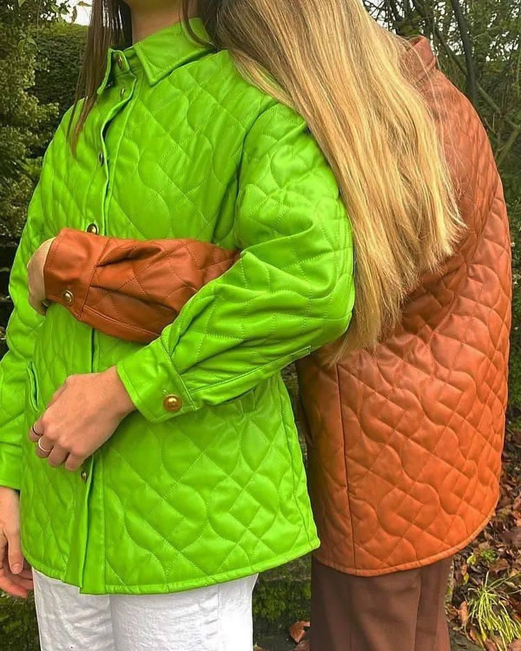  这件|刘雯身上这件「绗缝」外套，到底有多火？