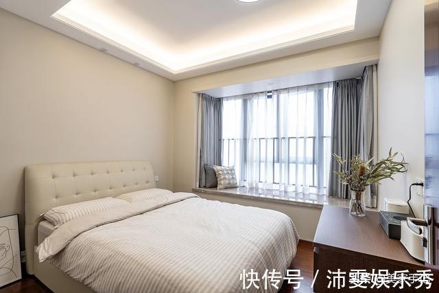 床头墙|简单装修的新房,还没入住就已经很漂亮了,最满意全屋定制的柜子