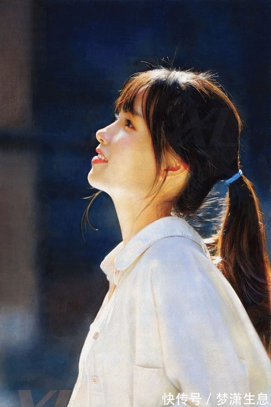 孟老师!清华美院男神酷似金城武!为一幅画累瘦17斤,堪比彩铅界“冷军”