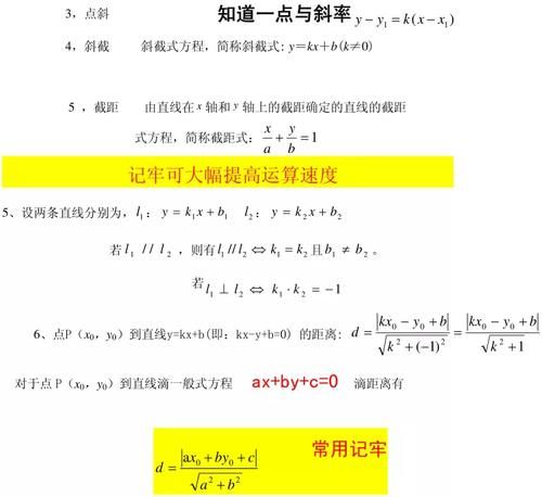 初中数学函数（一次函数、二次函数、反比例函数）考点重点全梳理