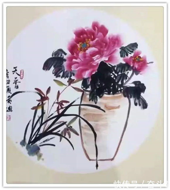 黄迪@画家黄迪——韵点丹青形在心,豪情妙笔意写彩