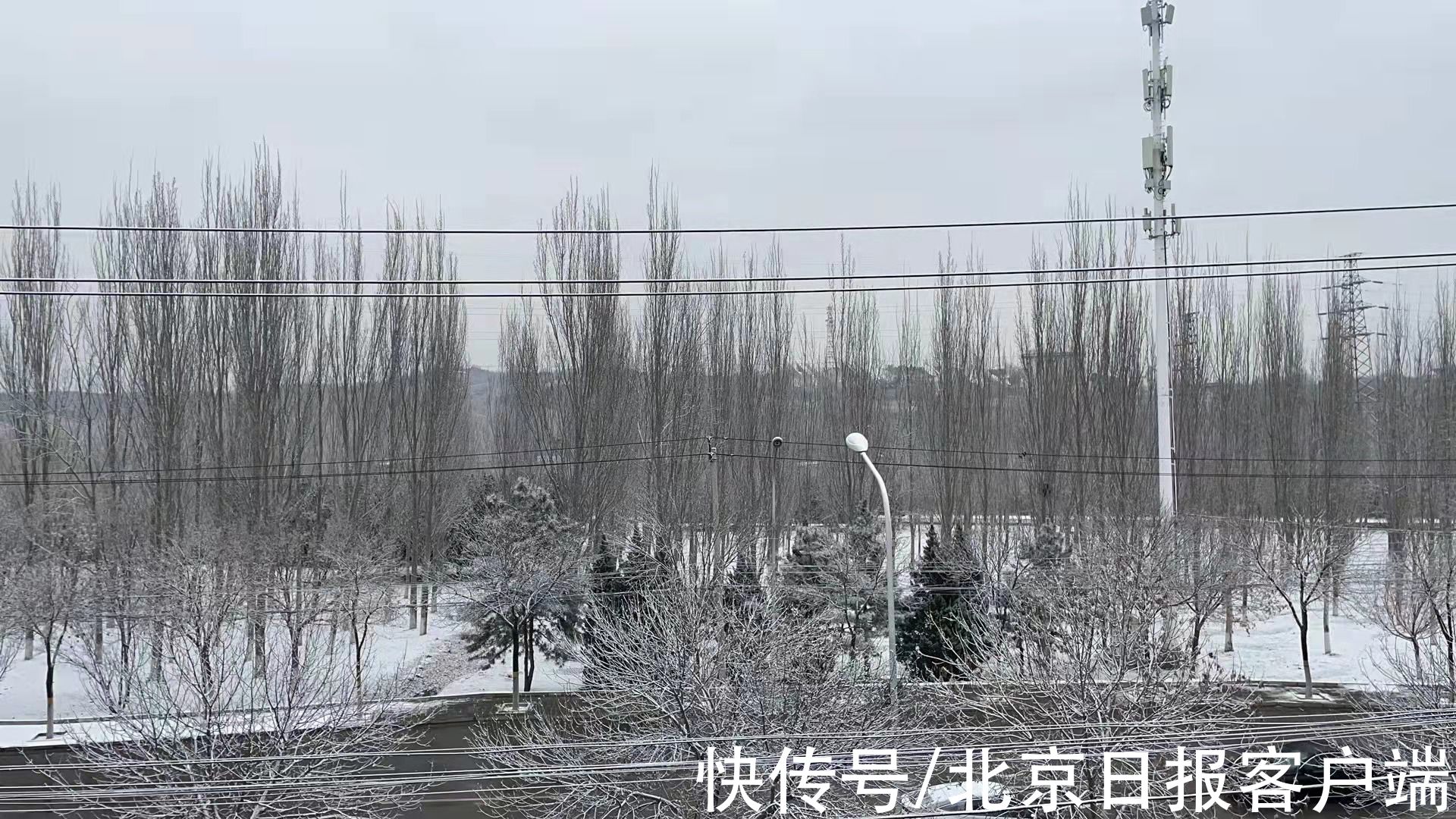 丰台|宛若水墨画！一起来看北京丰台的雪