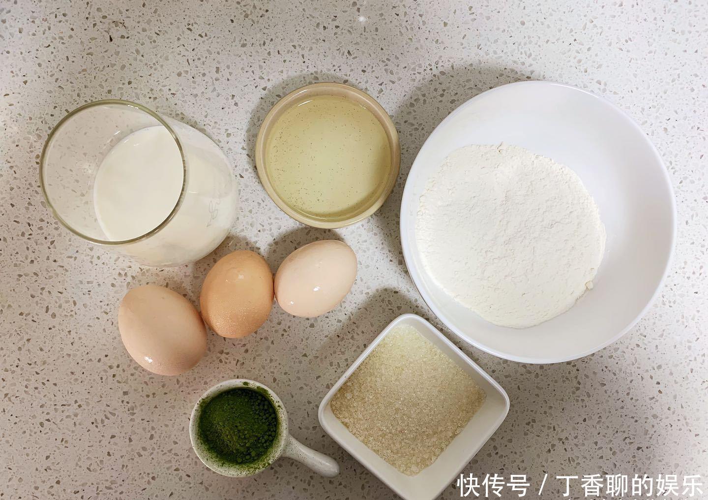  了给|网红抹茶冰乳酪蛋糕，制作简单味道赞，学会了给家人露一手