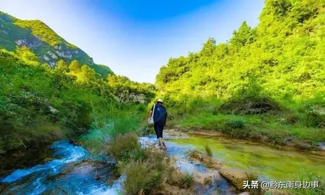 黄平：隐藏在深山中的翁播龙潭，一步一景，三步一回头