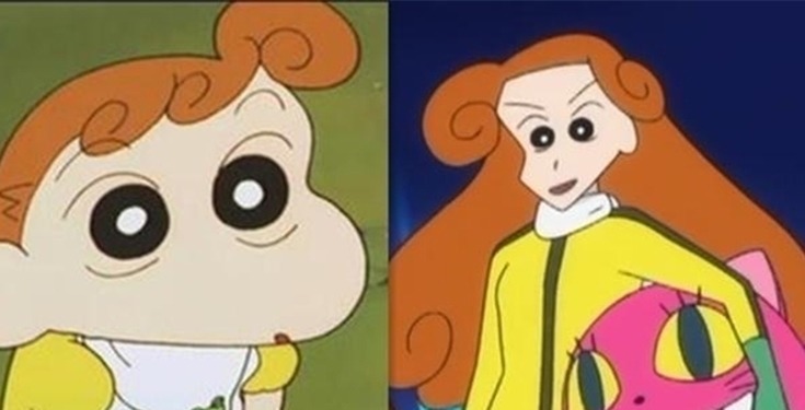 江流儿|经典动漫角色长大时，蜡笔小新被恶搞，小丸子有两种形象