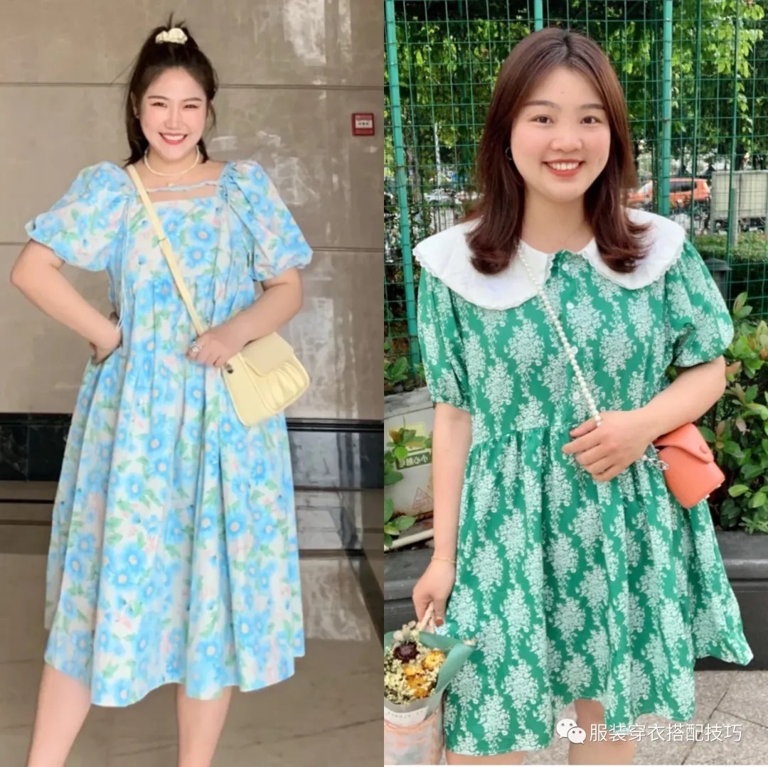 上半身|微胖女生不会选连衣裙?从这几个方面入手,显瘦真的没那么难!