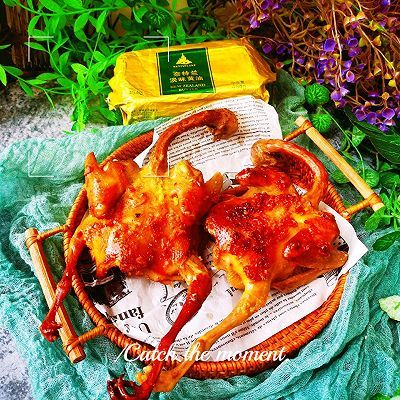 黄油|蒜香黄油烤乳鸽