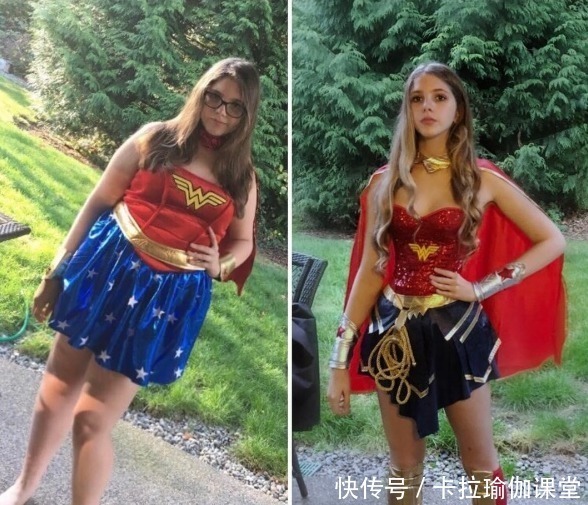 身材|从195斤胖妹到美少女，她减了70斤，身材堪比超模，教你来减