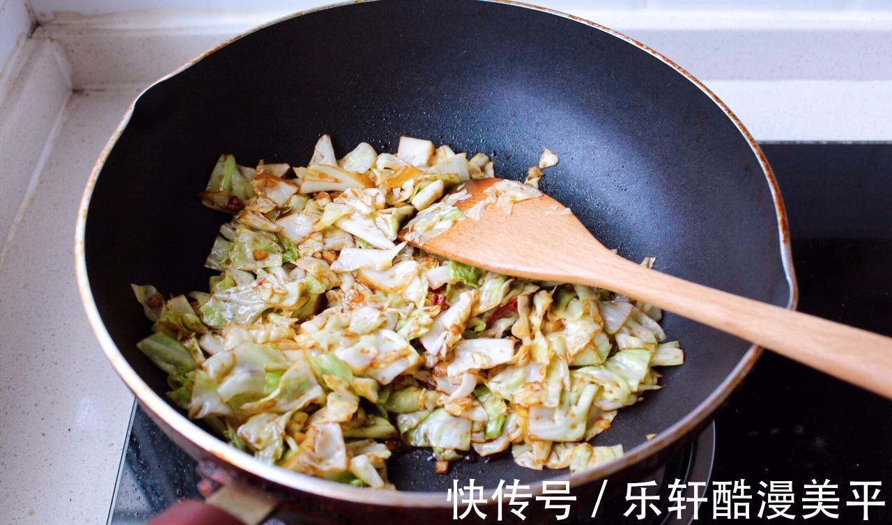 做法|素炒圆白菜,美味家常菜,做法简单,美味营养